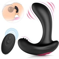 inflatable vibration anal plug