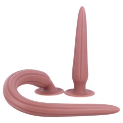 duron long silicone butt plug