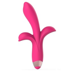 triple pleasure silicone vibrator