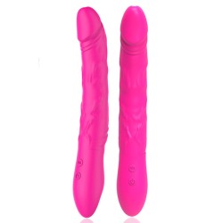 the king silicone vibrating dildo