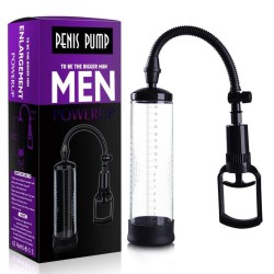 penis vacuum air pump enlarger pull rod